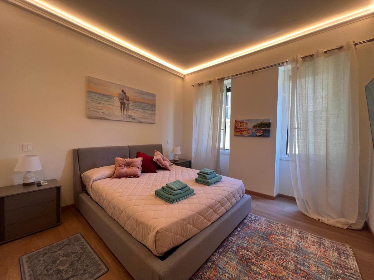 Val Di Sole 19-Iii Piano- Vista Mare- Vista Collina-Wifi 100Mg-Aria Condizionata In Tutte Le Stanze -L'Appartamento E' Stato Completamente Rinnovato Nel 2023 Rapallo Exterior foto